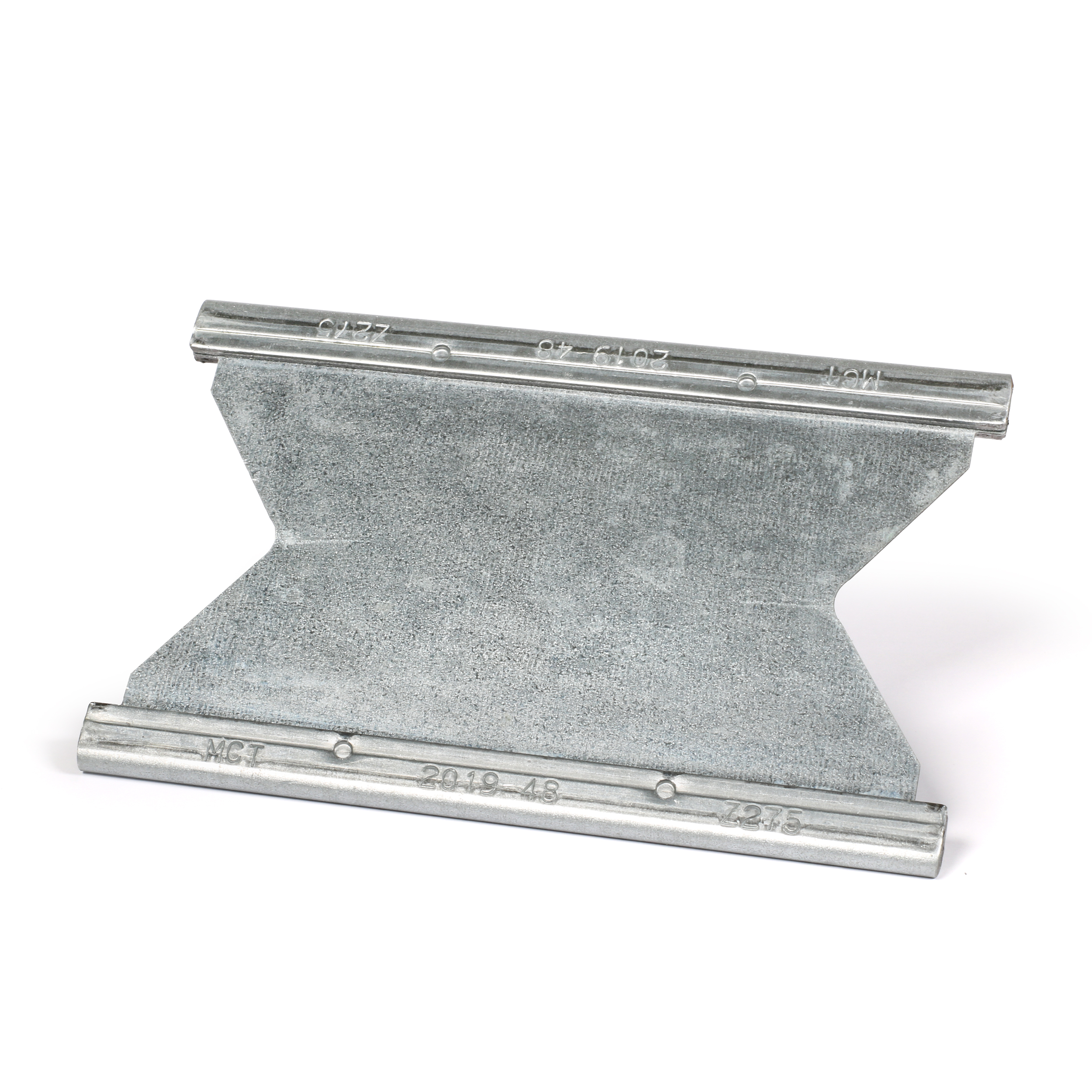 1292080 – MCT Brattberg stagplate i galvanisert/forsinket stål, 120 mm